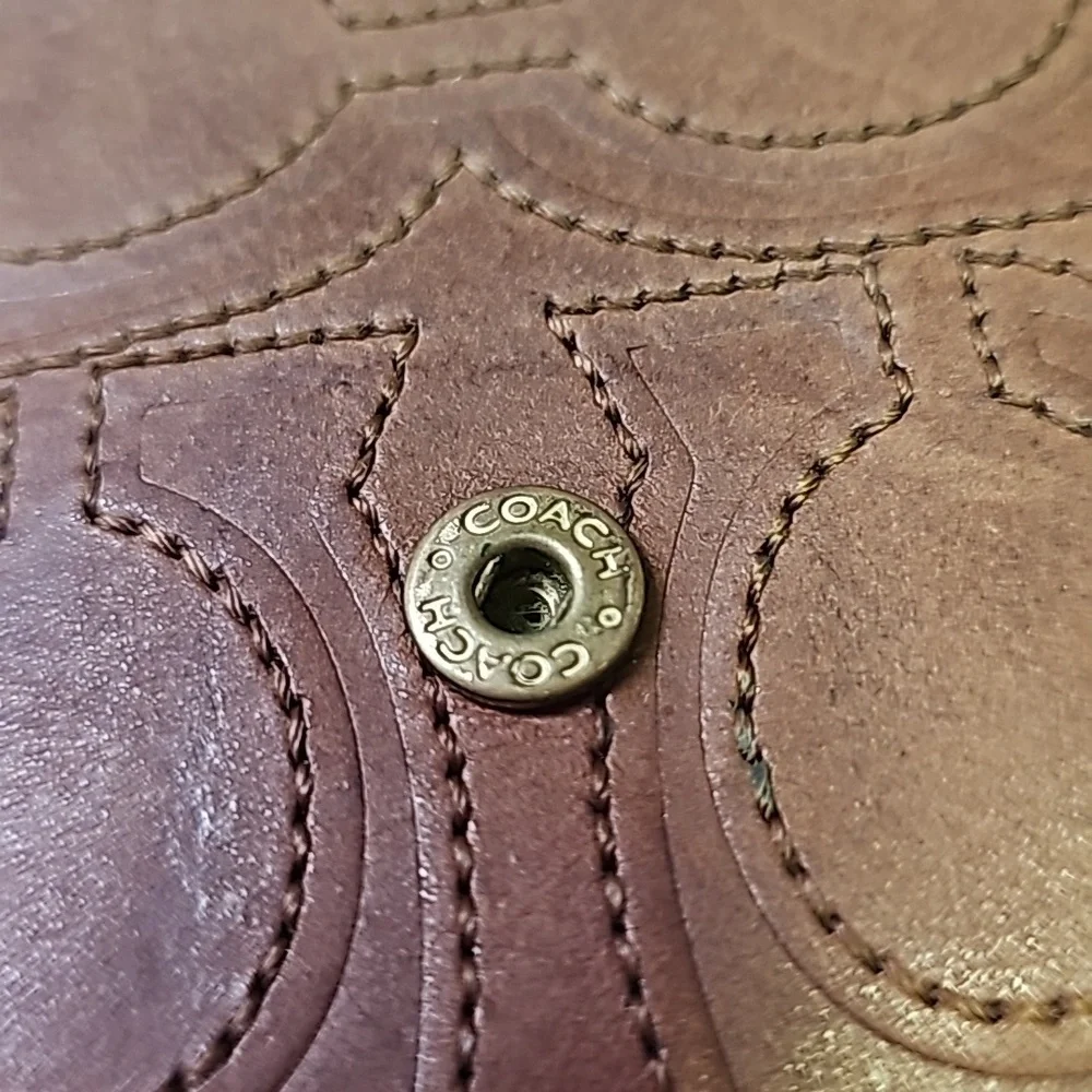 Coach Signature Leather Wallet - Picture 6 of 17